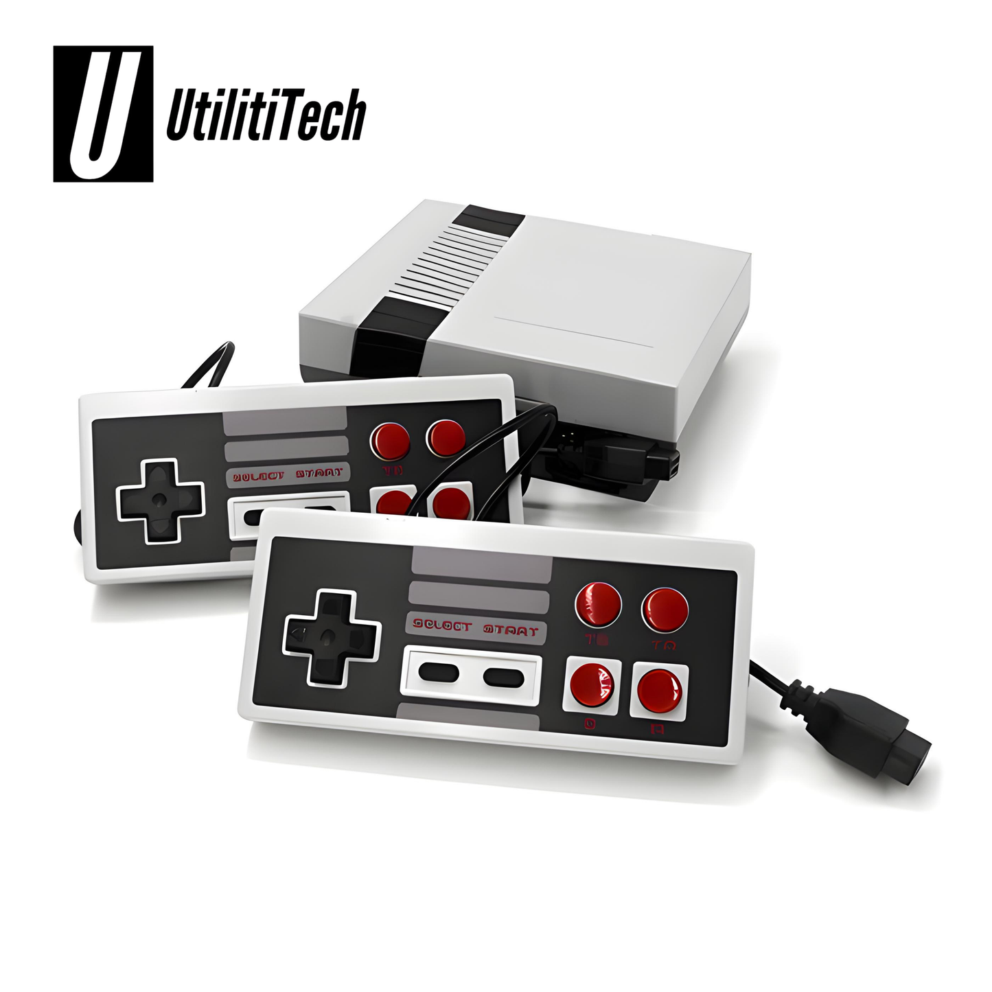 Retro Classic Game Console – Dual Controller Set