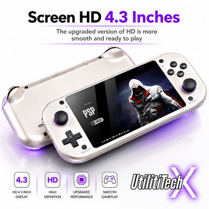 Retro Handheld Gaming Console – 4.3” HD Screen