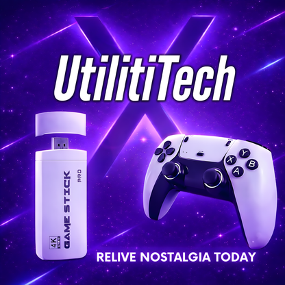 UtilitiTech X™ Retro Game Stick Pro+ 2 Wireless Controllers