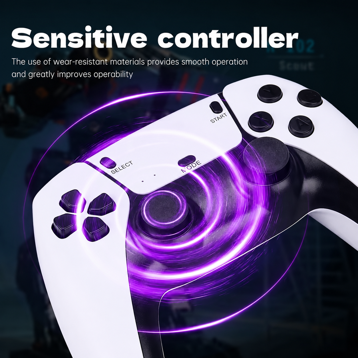 UtilitiTech X™ Retro Game Stick Pro+ 2 Wireless Controllers