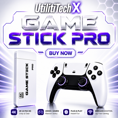 UtilitiTech X™ Retro Game Stick Pro+ 2 Wireless Controllers