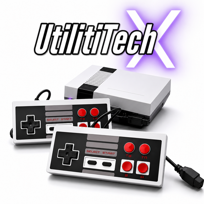 Retro Classic Game Console – Dual Controller Set