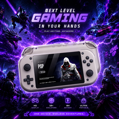 Retro Handheld Gaming Console – 4.3” HD Screen